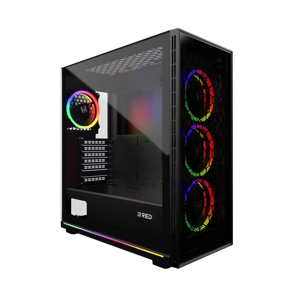 M.RED BLACK DESTROYER Gamma-G - ARGB - MT/ATX, vue 1