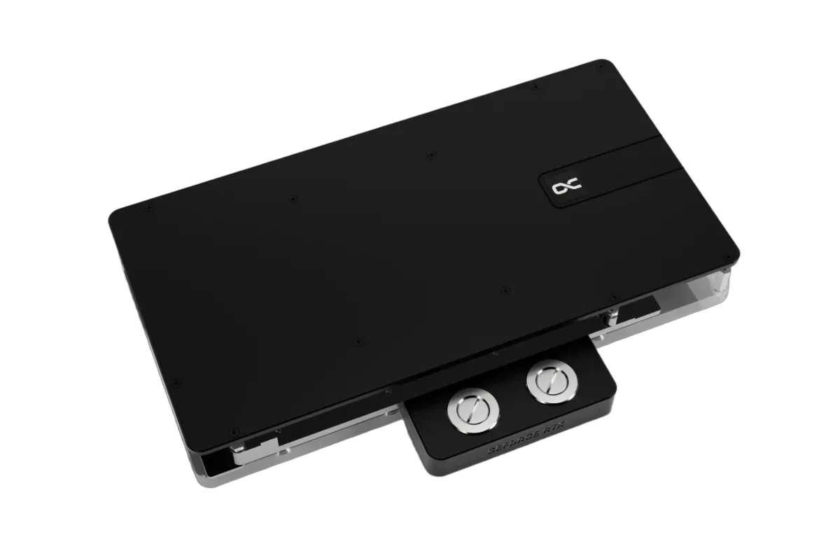 Alphacool Core Geforce RTX 5090 Solid + AMP avec Backplate, vue 4