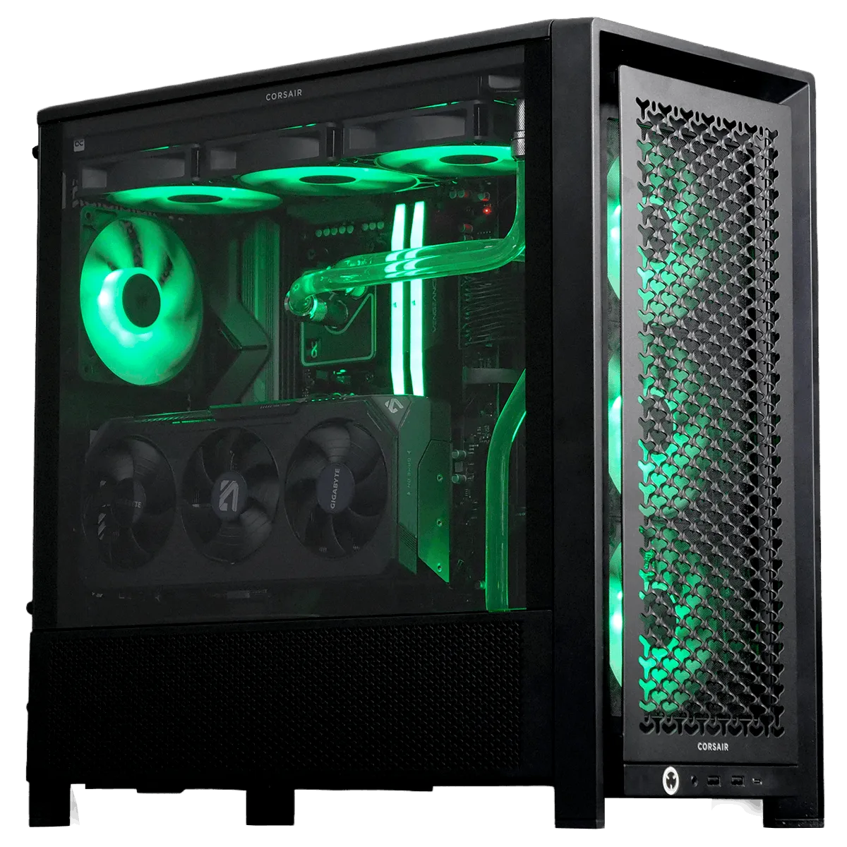 SAVAGE - 7800X3D/32Go/1To/9070XT WC, vue 1