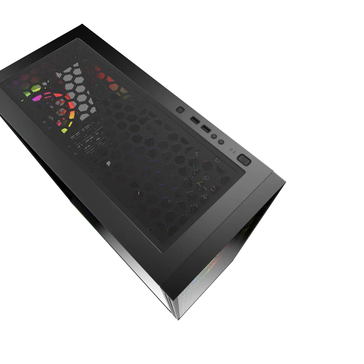 M.RED BLACK DESTROYER Gamma-G - ARGB - MT/ATX, vue 3