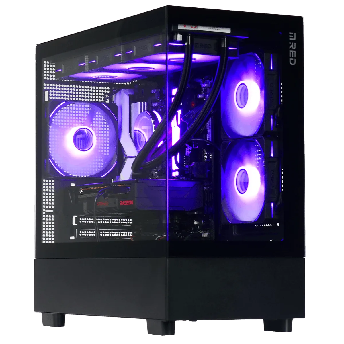 STELLAR - R7-8700F/RX9060XT-8Go/32Go/1To, vue 1
