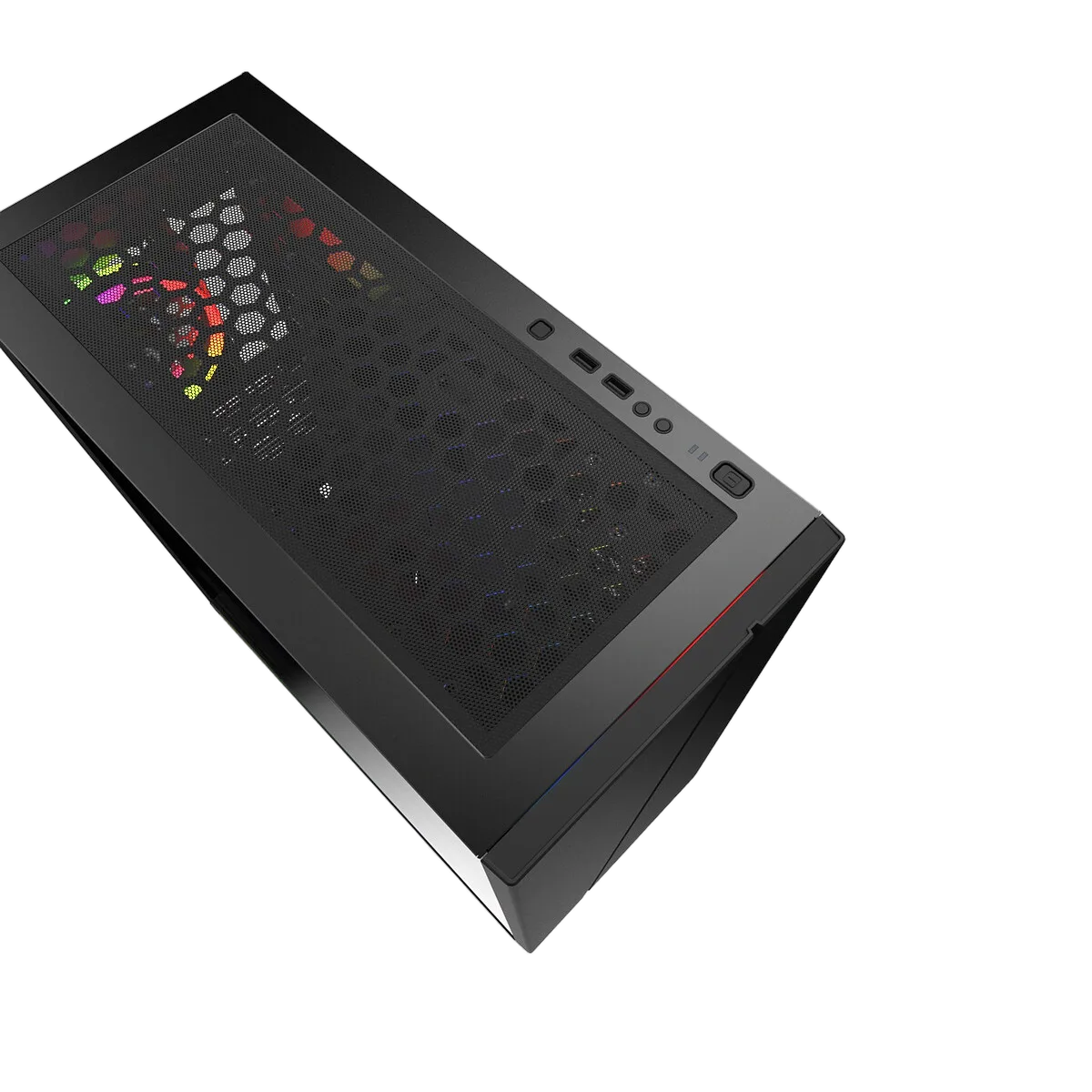 M.RED BLACK DESTROYER Strip-G - ARGB - MT/ATX, vue 2