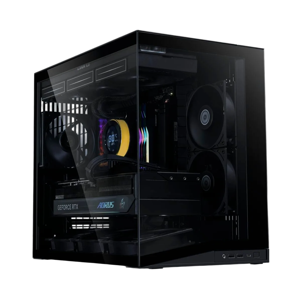 Lian-Li O11D Mini V2 Noir - mT/Sans Alim/ATX-Seconde Vie, vue 2