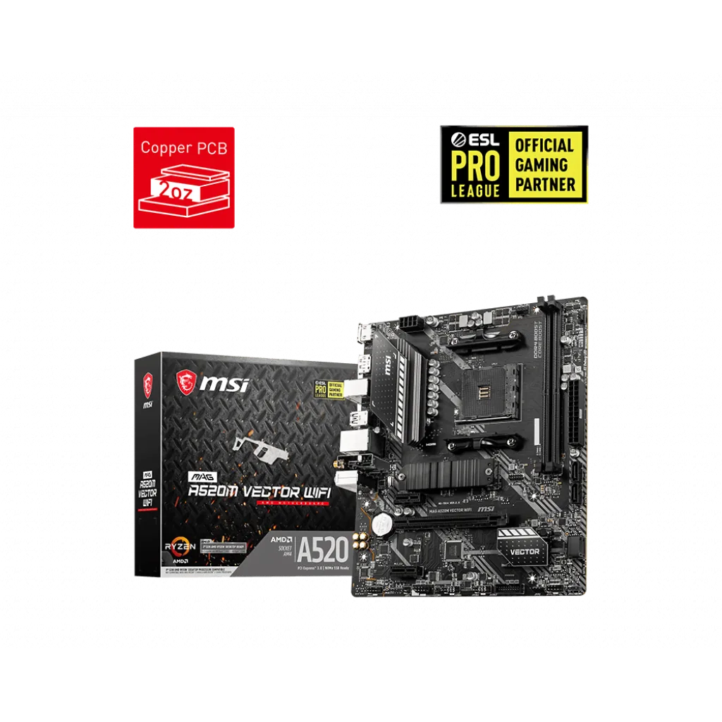 MSI MAG A520M VECTOR WIFI-Seconde Vie, vue 1