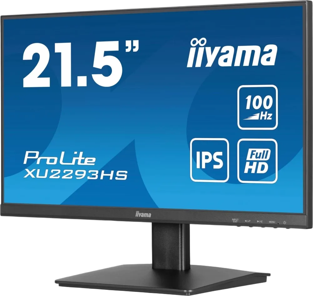 Iiyama PROLITE XU2293HS-B6 - 21.5" FHD 100Hz IPS 1ms Adaptive Sync, vue 3