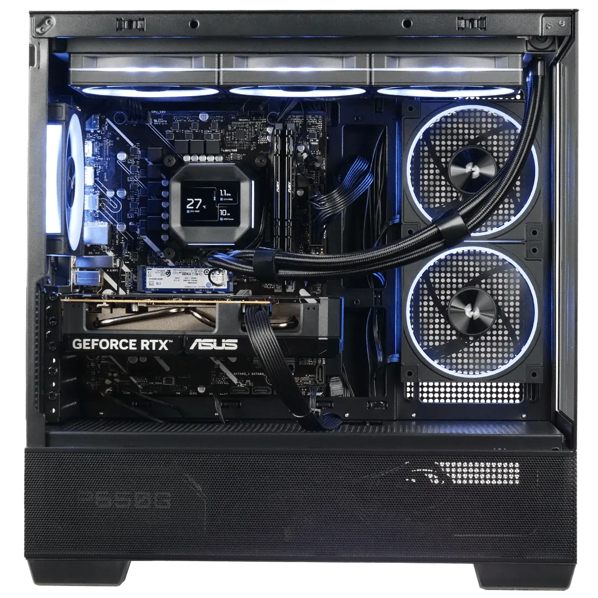 Wind breaker - I7-14700KF/5060/32Go/1To, vue 2