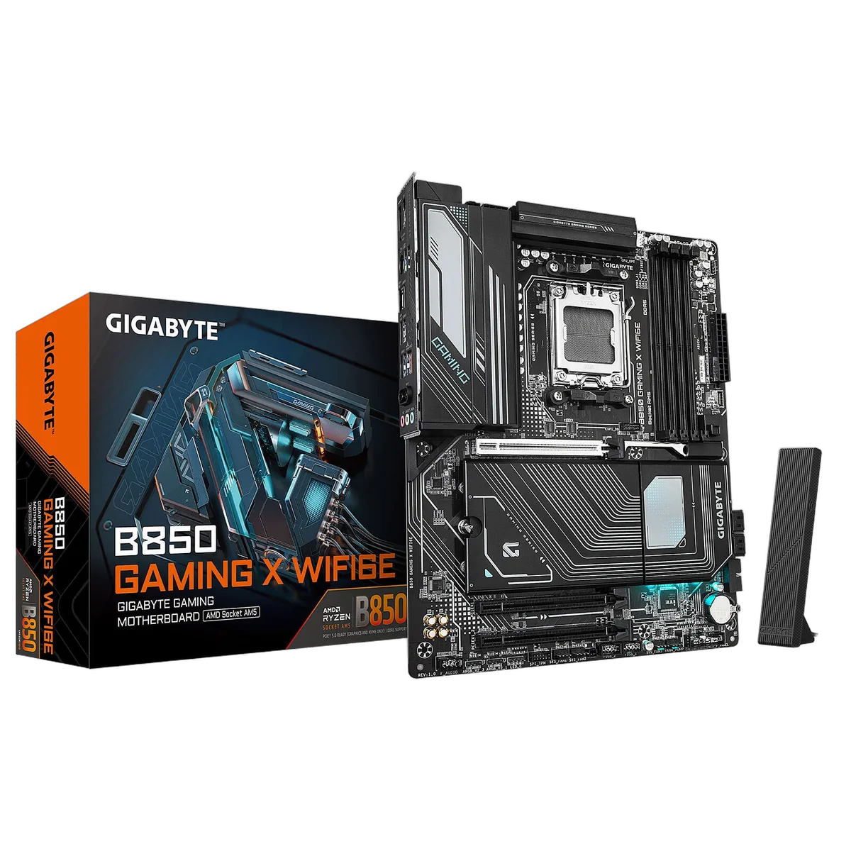 Gigabyte B850 GAMING X WIFI6E, vue 1