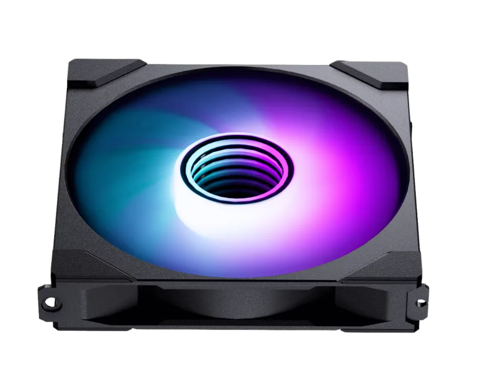 Phanteks M25 Gen2 PWM Noir 140mm D-RGB, vue 4