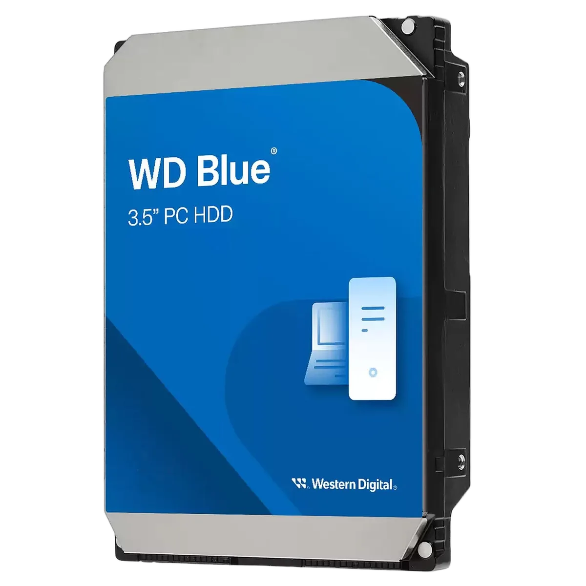 WD 4To BLUE SATA III 256Mo - WD40EZAX, vue 1