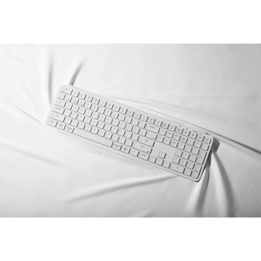 Keychron B6 Pro - Membrane - Sans-Fil - Blanc, vue 3