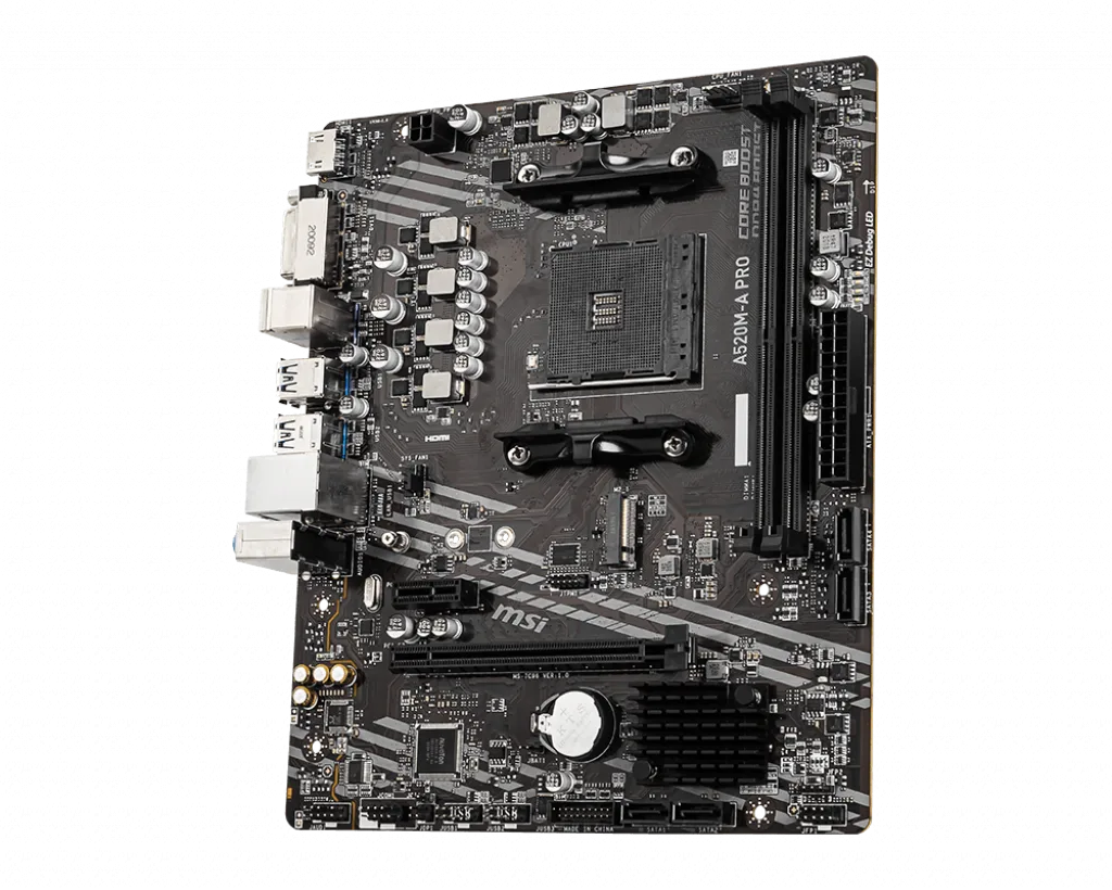 MSI A520M-A PRO-Seconde Vie, vue 4