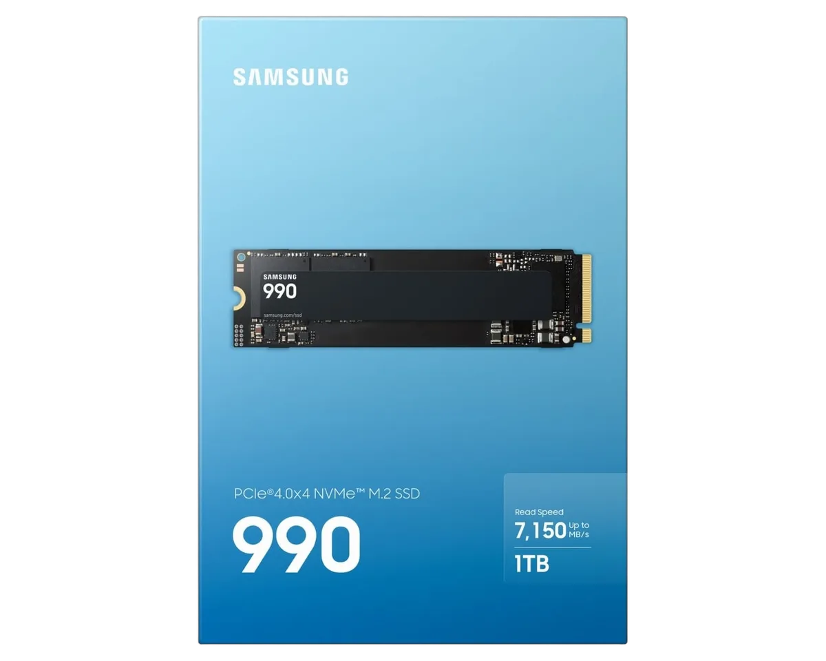 Samsung 990 1To NVMe M.2, vue 4