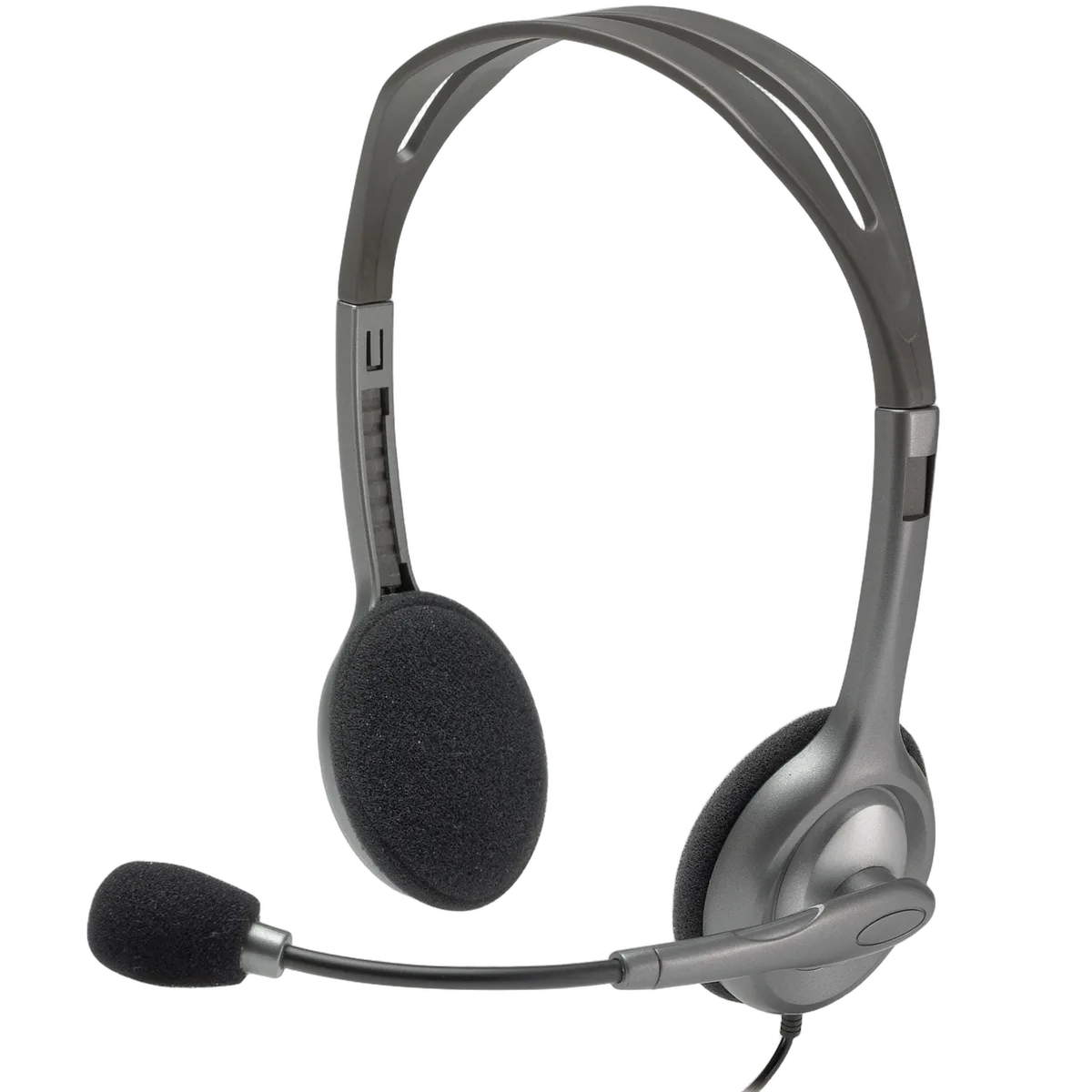 Logitech H111 Stereo - Filaire - Gris, vue 1