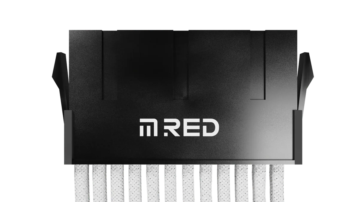 M.RED Kit ext. 7 Câbles tressés Ultimate - Blanc, vue 1