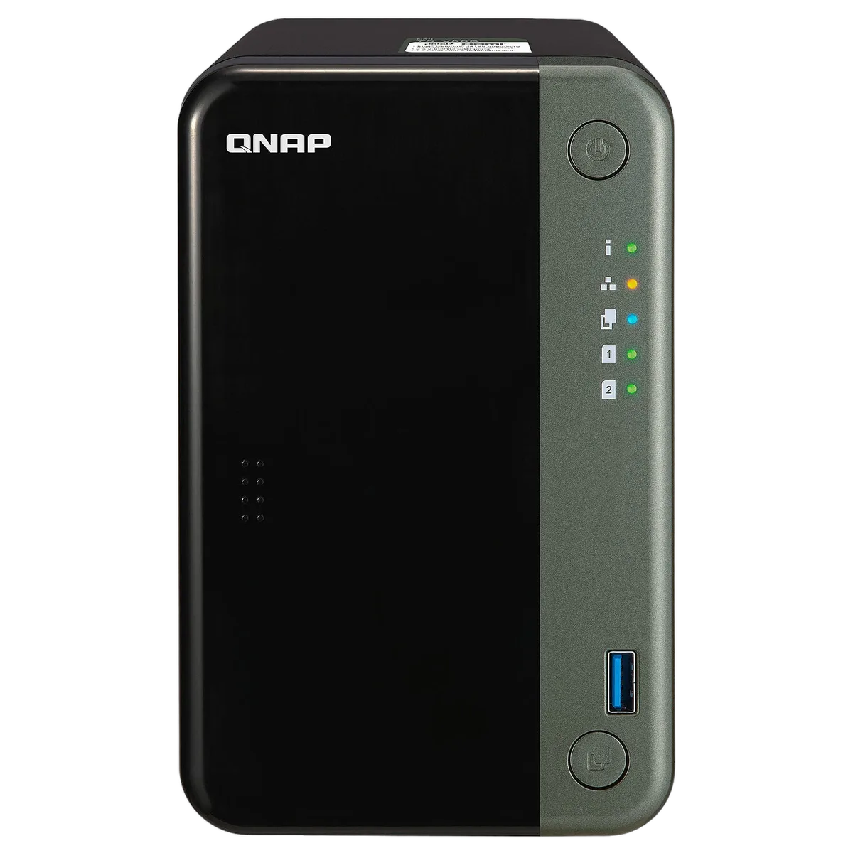 Qnap TS-253D-4G - 2 HDD, vue 1
