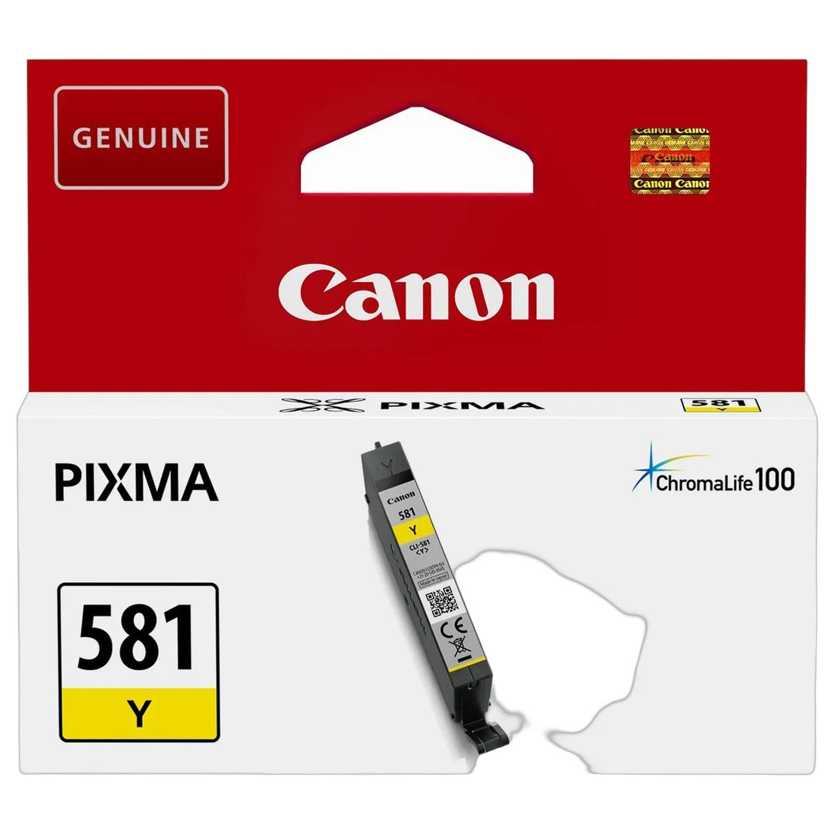 Canon Cartouche Jaune CLI-581 Y - 2105C001, vue 1