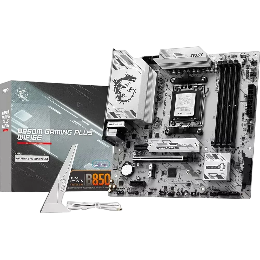MSI B850M GAMING PLUS WIFI6E, vue 1