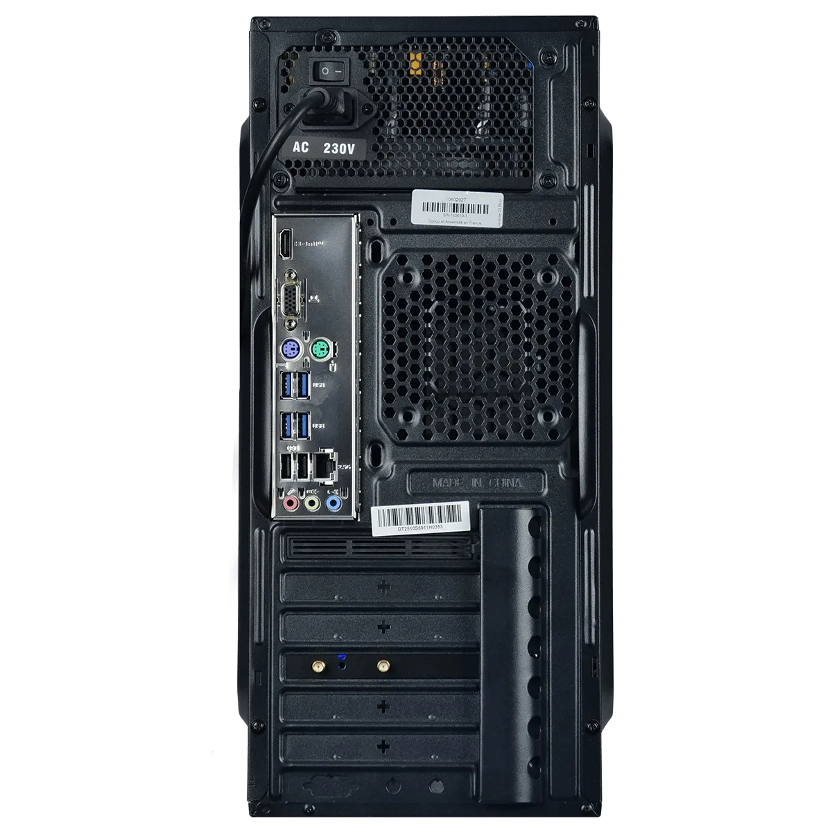 Familystation 8700G R7-8700G/32Go/1To/W11H CYB-GB, vue 5