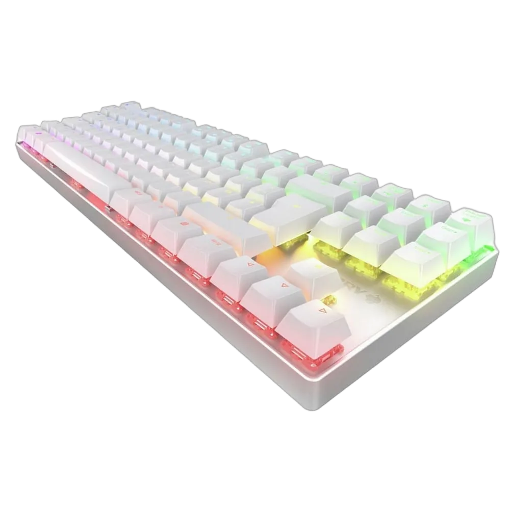 Cherry MX 8.2 TKL - Mécanique - Sans-Fil - RGB - Blanc, vue 3