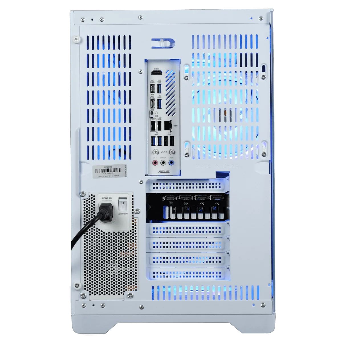 Deepfrost - R7-7800X3D/5070/32Go/1To, vue 6