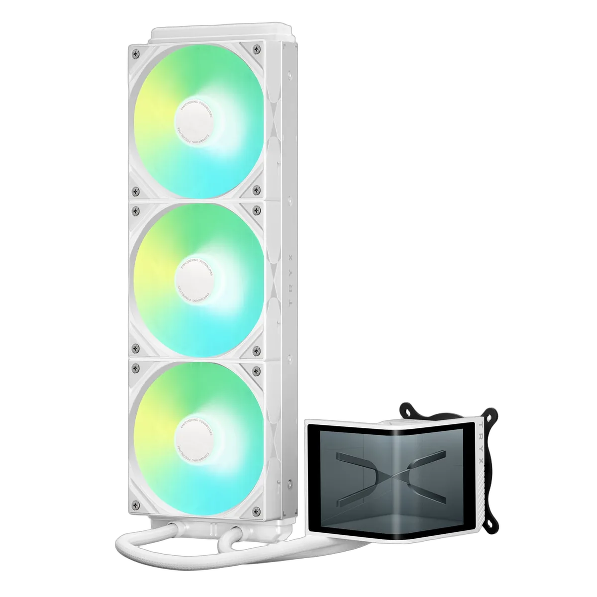 TRYX PANORAMA SE ARGB 360 - Blanc, vue 3