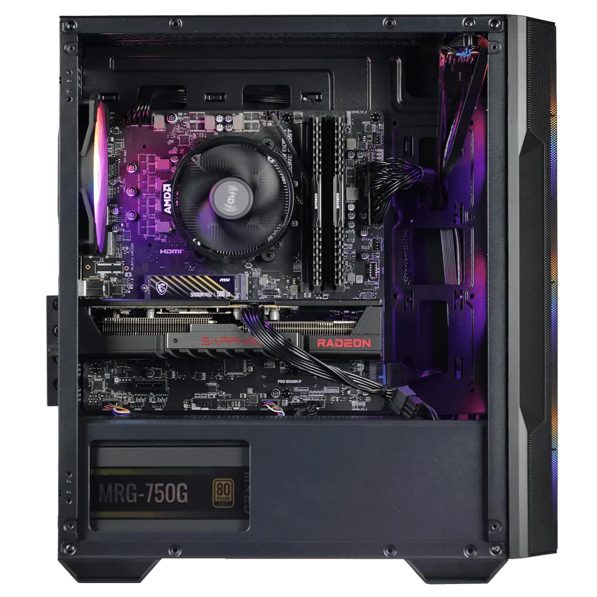 DASH - R5-5500/RX9060XT-16Go/32Go/500Go, vue 2