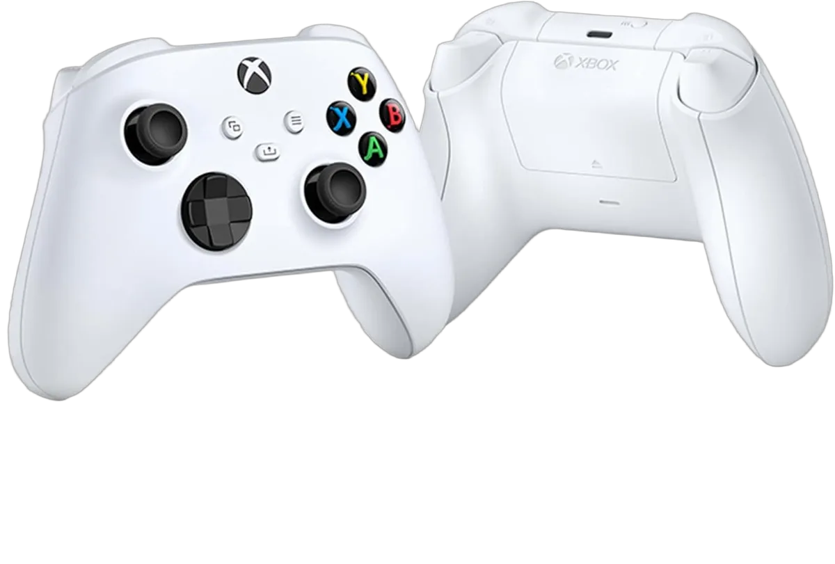 Microsoft Manette Xbox - Robot White - Sans fil, vue 4