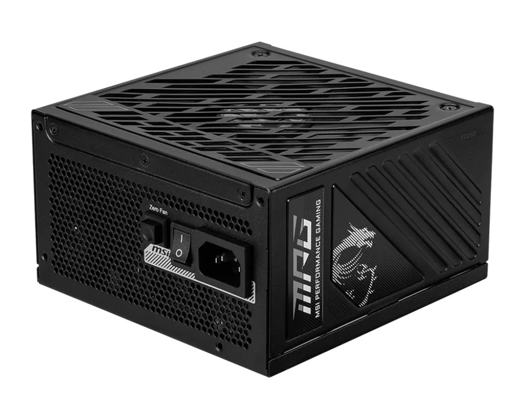 MSI ATX 1250W - 80+ Gold - MPG A1250GS PCIES Noir-Seconde Vie, vue 3