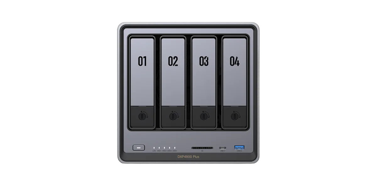 UGREEN DXP4800 Plus - 4 Baies, vue 4