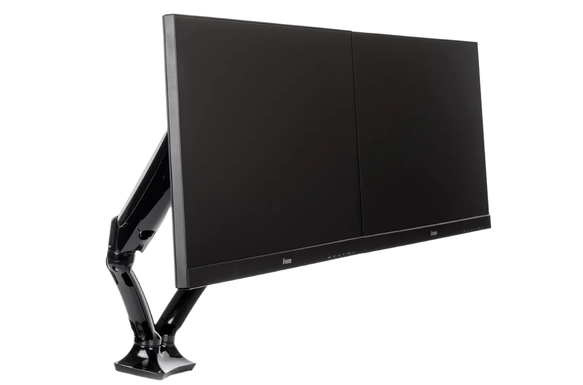 Iiyama 27" FHD 240Hz Fast-IPS G-Sync + 27" FHD 120Hz + Bras double, vue 8