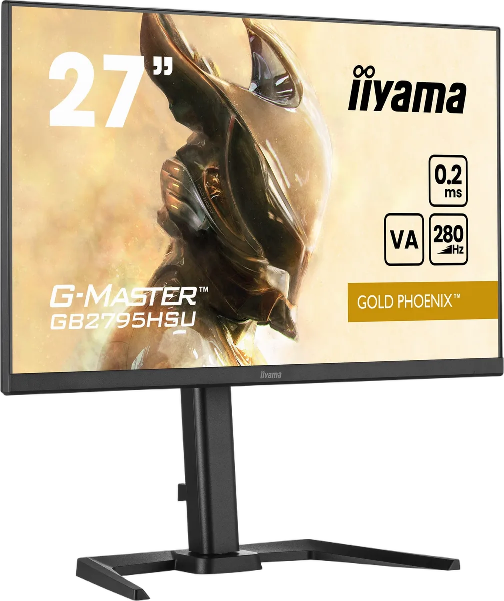 Iiyama G-MASTER GB2795HSU-B1 - 27" FHD 280Hz 0.2ms Pivot FreeSync Premium-Seconde Vie, vue 1