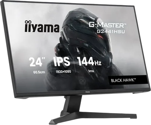 Iiyama G-Master G2441HSU-B1 - 23.8" FHD 144Hz IPS 1ms Adpative Sync FreeSync, vue 4