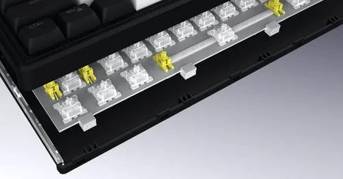 Hator Skyfall 80 MAG Ultima 8K TKL - Magnétique - Sans-Fil - RGB - Blanc/Noir, vue 10