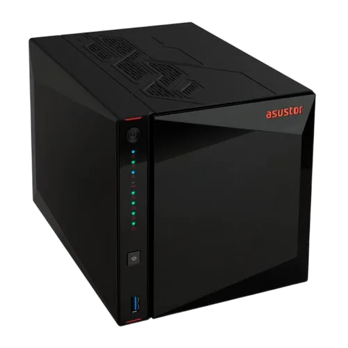Asustor AS5404T - 4 Baies 4Go DDR4, vue 3