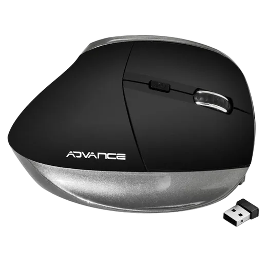 Advance Vertical Plus - Sans-Fil - Noir