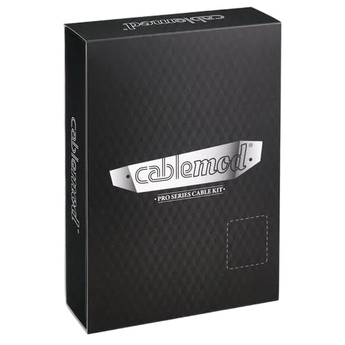 CableMod Cable Kit C-Series PRO ModMesh Black/Light Green Corsair - CM-PCSR-FKIT-NKKLG-R, vue 4
