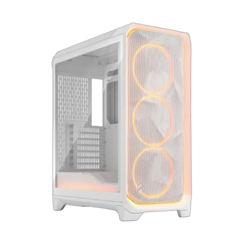 Fractal Design Meshify 3 Ambience Pro RGB TG Clear Tint Blanc - MT/Sans Alim/E-ATX