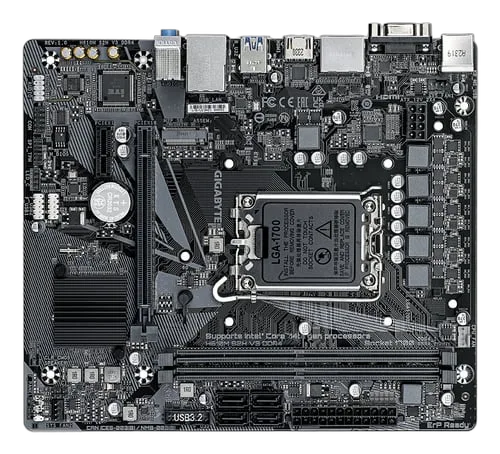 Gigabyte H610M S2H V3 DDR4, vue 4