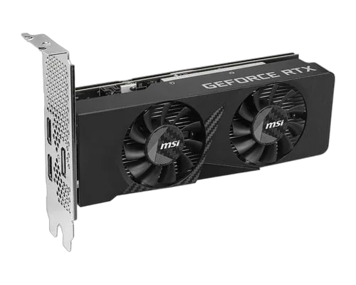 MSI RTX 3050 LP E 6G OC, vue 3
