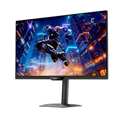 Gigabyte M27UP - 27" 4K 160Hz ou FHD 320Hz Fast-IPS USB-C KVM Pivot HP FreeSync Premium Pro, vue 2