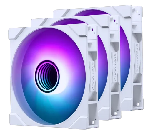 Phanteks M25 Gen2 PWM Blanc (Pack de 3x140mm) D-RGB