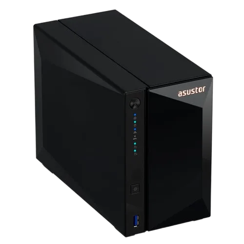 Asustor AS3302T v2 - 2 baies 2Go DDR4, vue 3