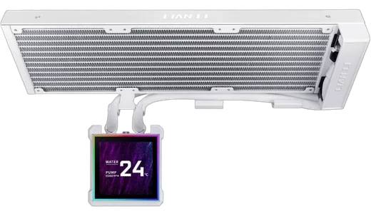 Lian-Li HydroShift II OLED Curved Fanless blanc