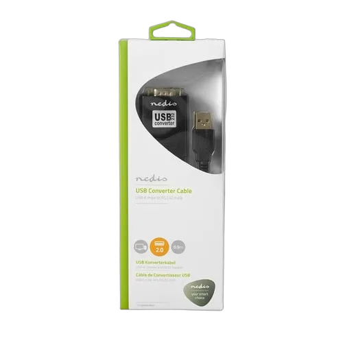 Câble Noir AD-USB-SERIAL-DB9 mâle - USB, vue 4