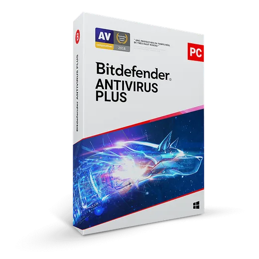 Bitdefender Antivirus Plus - 2 An / 3 PC, vue 1