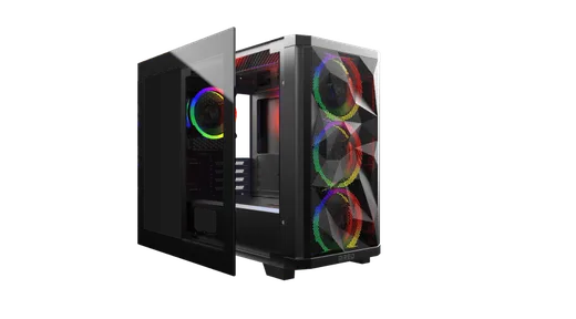 M.RED StarDust Mini Noir RGB - mT/sans alim./mATX-Seconde Vie, vue 4