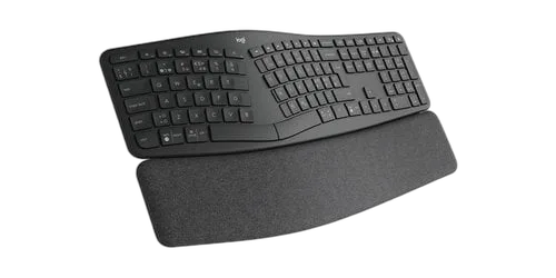 Logitech K860 Ergo - Membrane - Sans-Fil - Graphite, vue 3