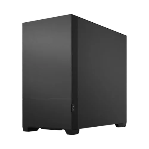 Fractal Design Pop Mini Silent Black Solid - mT/SansAlim/ITX, vue 10