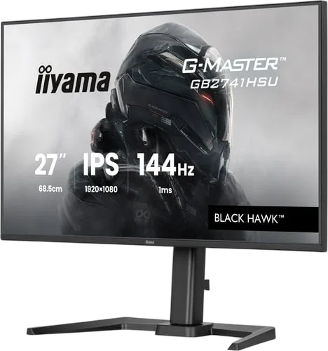 Iiyama G-Master GB2741HSU-B1 - 27" FHD 144Hz IPS 1ms Pivot Adaptive Sync FreeSync