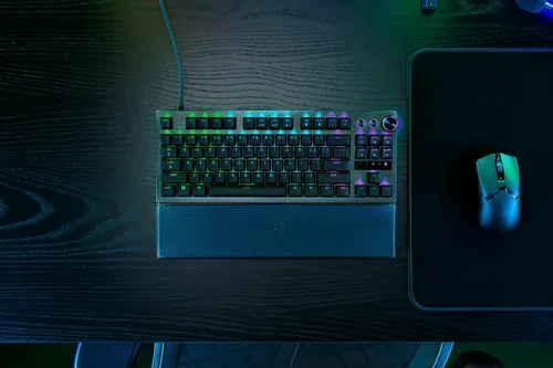 Razer Huntsman V3 Pro TKL - Optique - Filaire - RGB - Noir, vue 5
